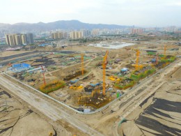 蘭州恒大山水城項目D、E地塊土石方工程施工